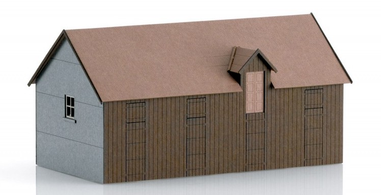 trix coal storage building kit