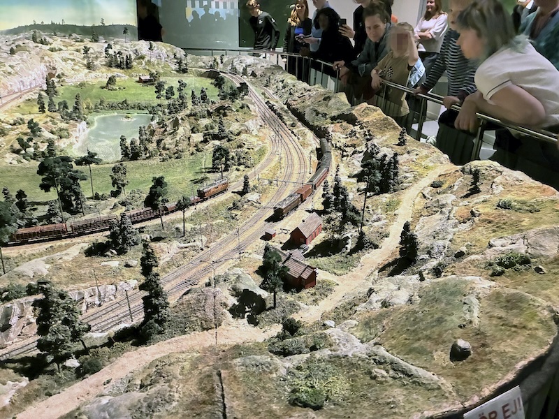 Modelljärnvägen på Tekniska museet återinvigd